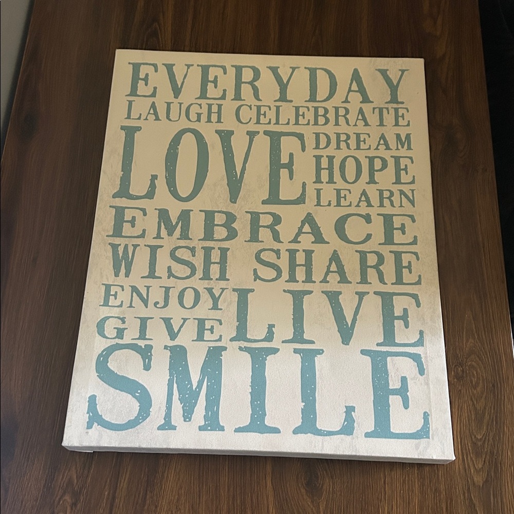 Inspirational Canvas Wall Art